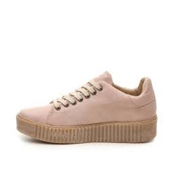 Steve Madden Crisp Pink Platform Sneaker - Picture 1 of 9